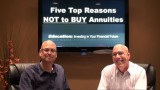 Top Five Reasons Not to Buy an Annuity